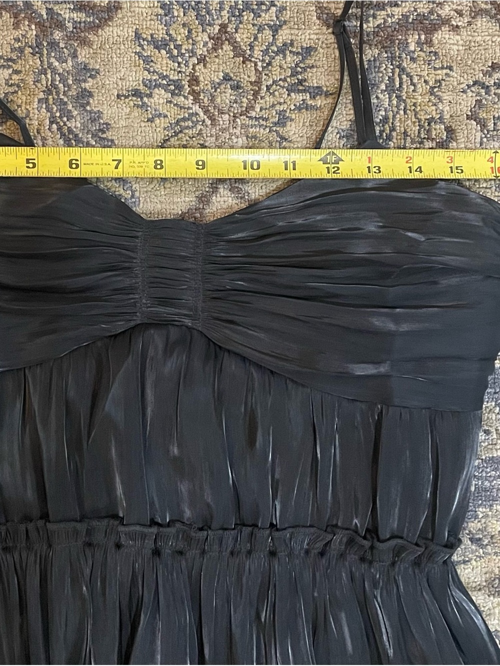 Steve Madden Black Spaghetti Strap Maxi Dress - Picture 6 of 12